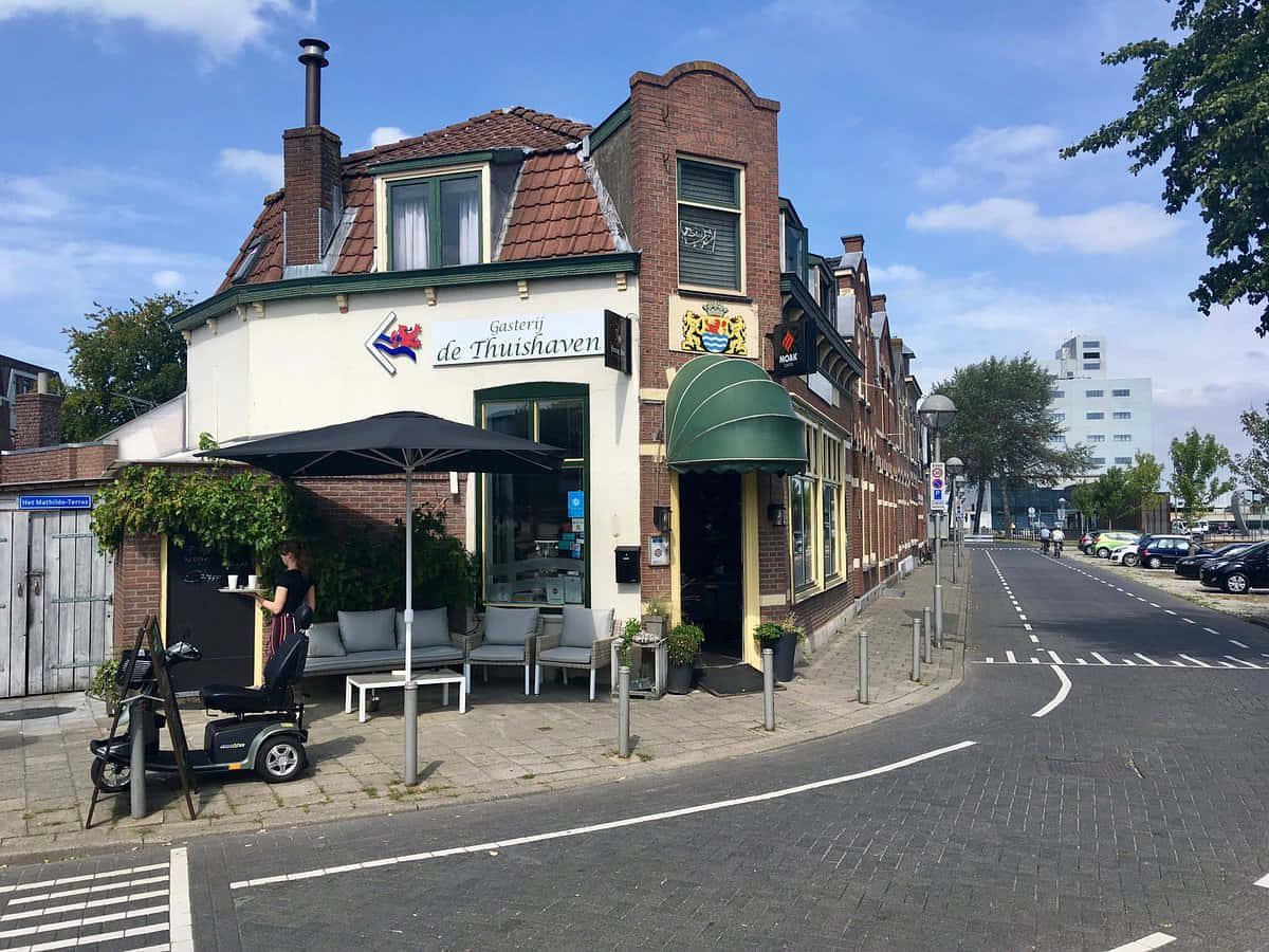 Terneuzen Gate Gate Utsikt Bakgrunnsbildet