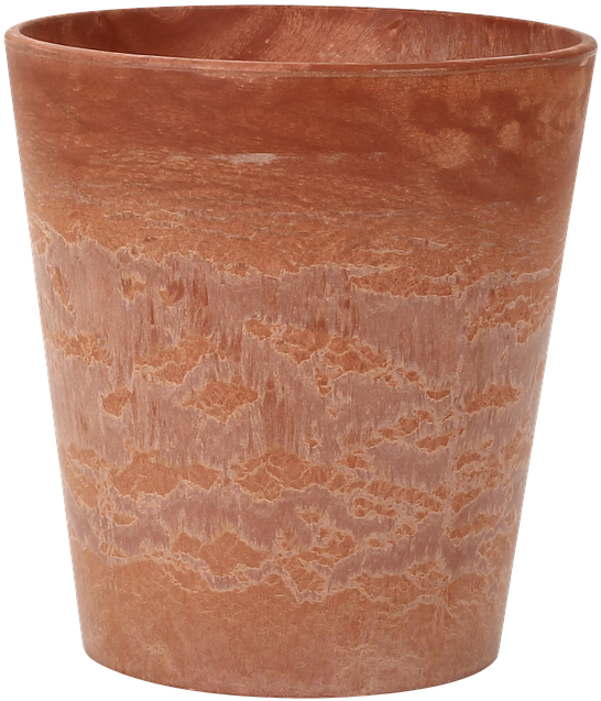 Terracotta Plant Pot Texture PNG