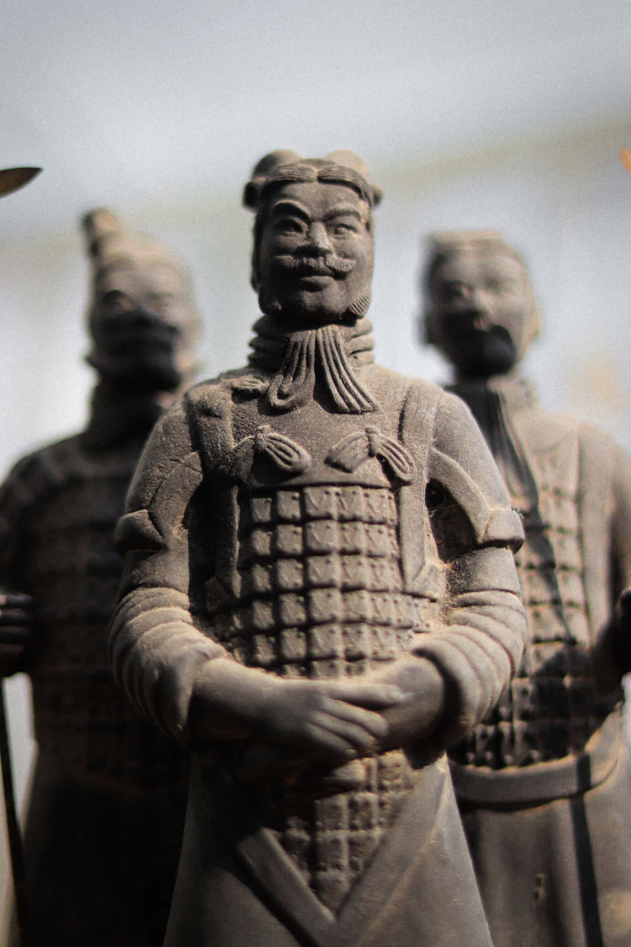 Terracotta Warriors Historic Sculpture China Wallpaper