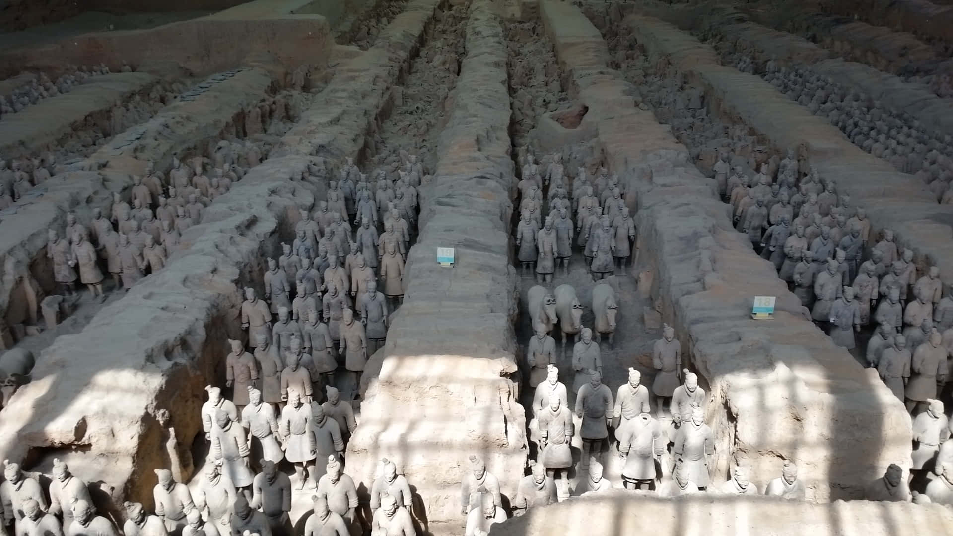 Terracotta Warriors Qin Shi Huang Wallpaper