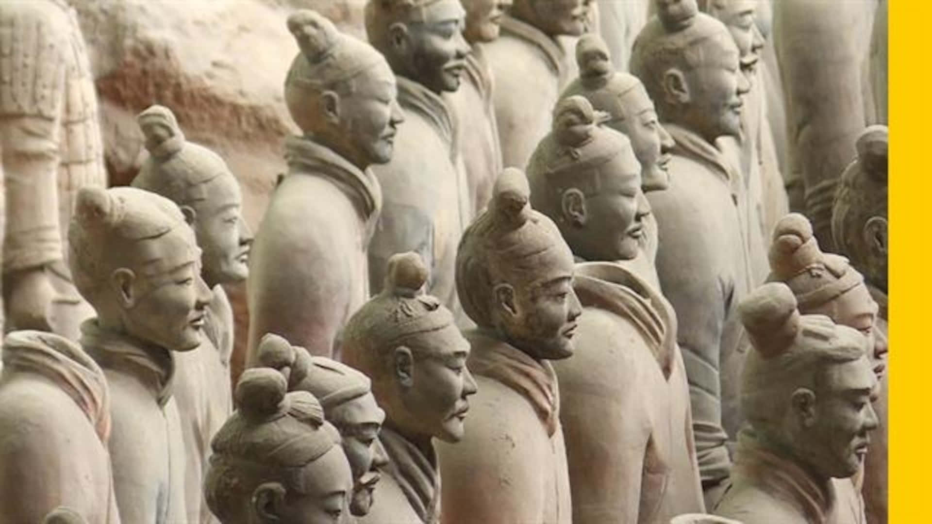 Terracotta Warriors Sculptures China Museum Wallpaper