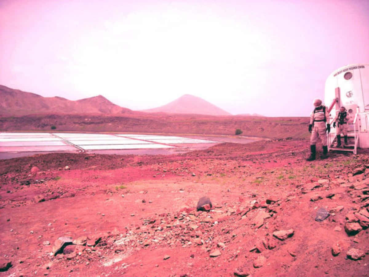 Terraforming Mars for Human Settlement Wallpaper