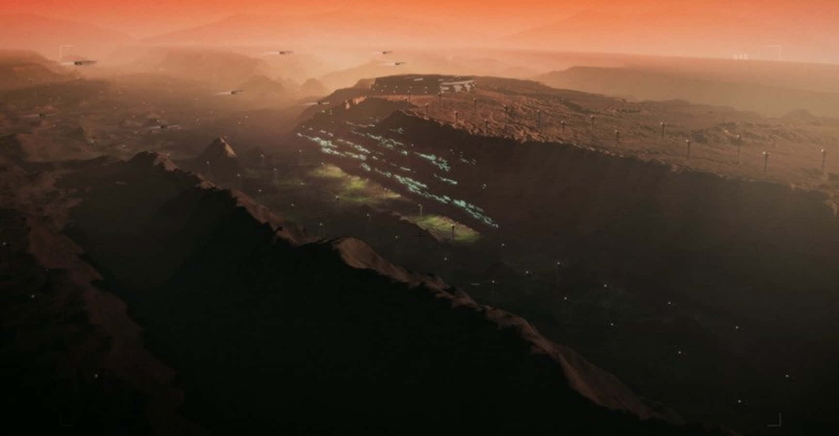 A Breathtaking Vision for Terraforming Mars Wallpaper