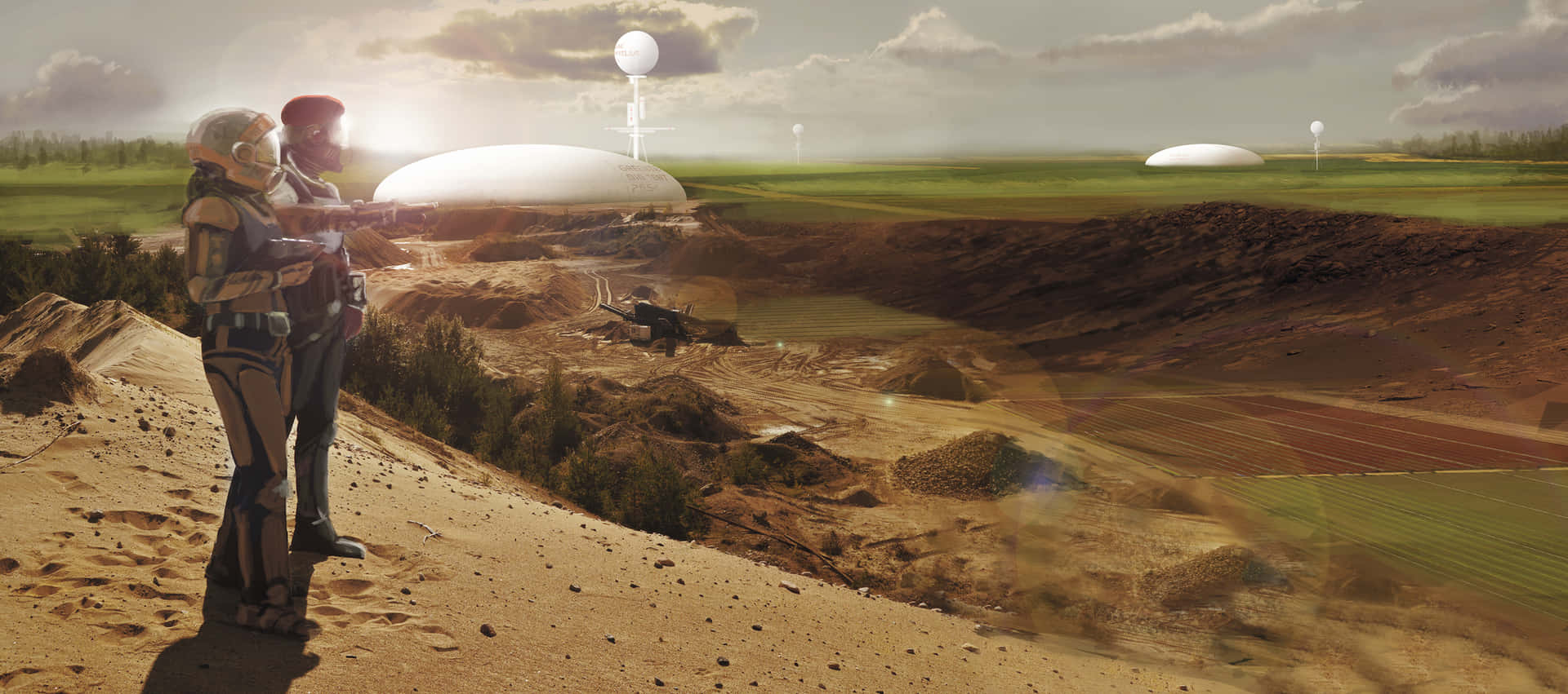 Terraforming Mars: The Future of Humanity Wallpaper