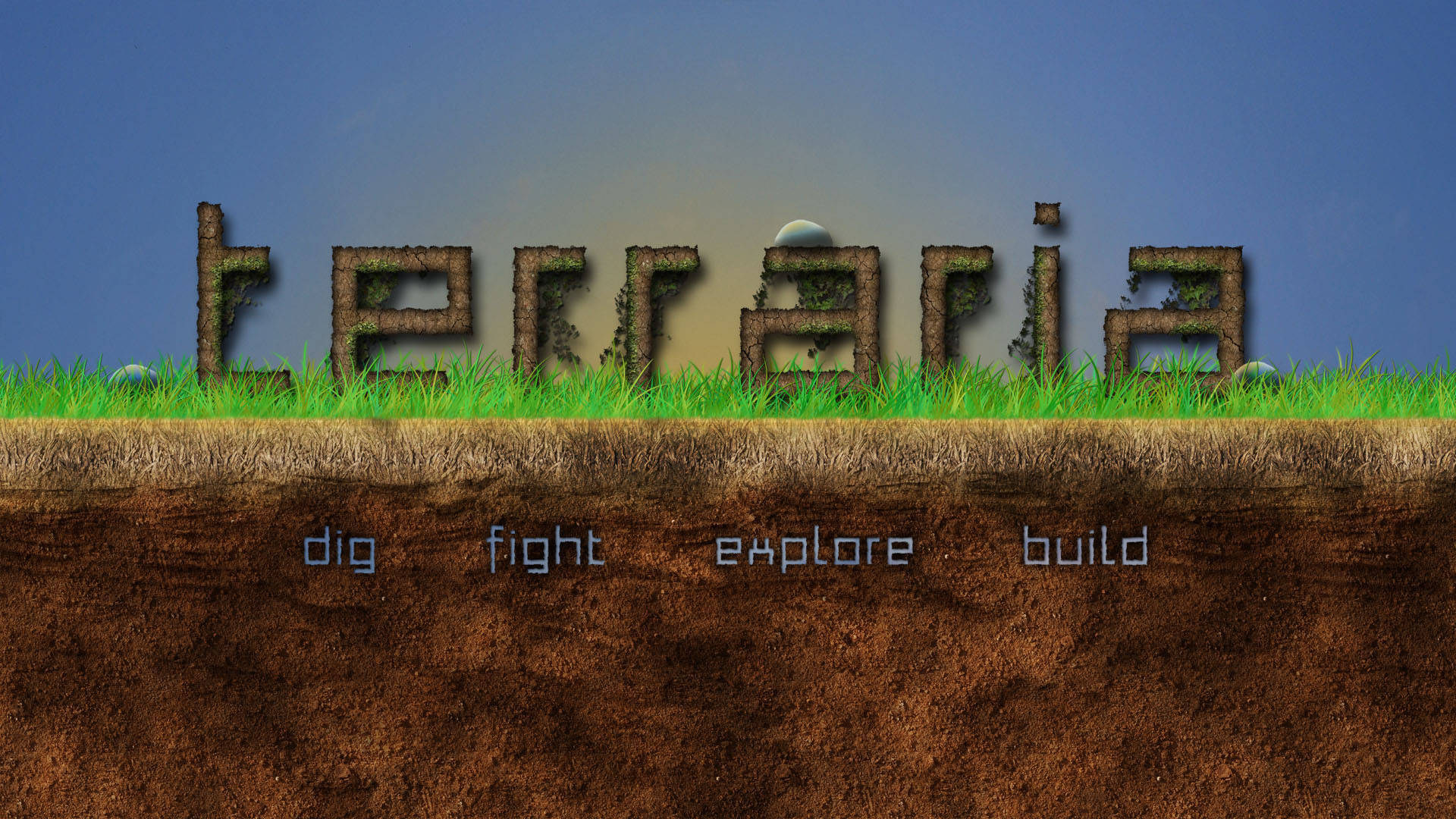 Terraria Dig Fight Explore Build