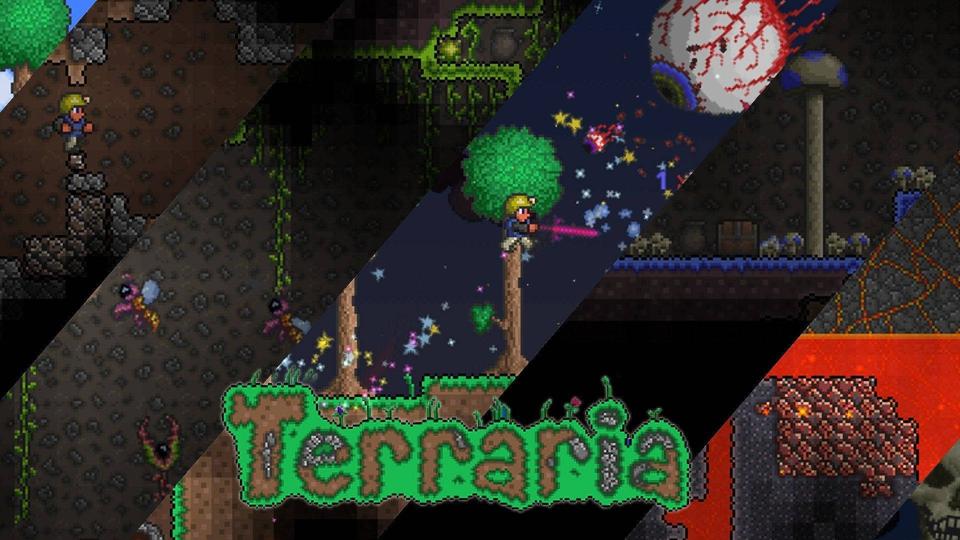 Exploring the Many Unforgettable Biomes of Terraria Wallpaper