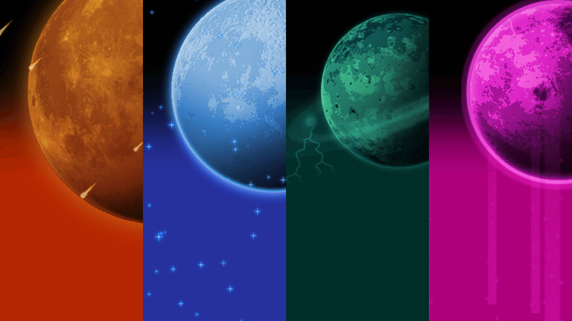 Terraria Moon Lord Planets Wallpaper