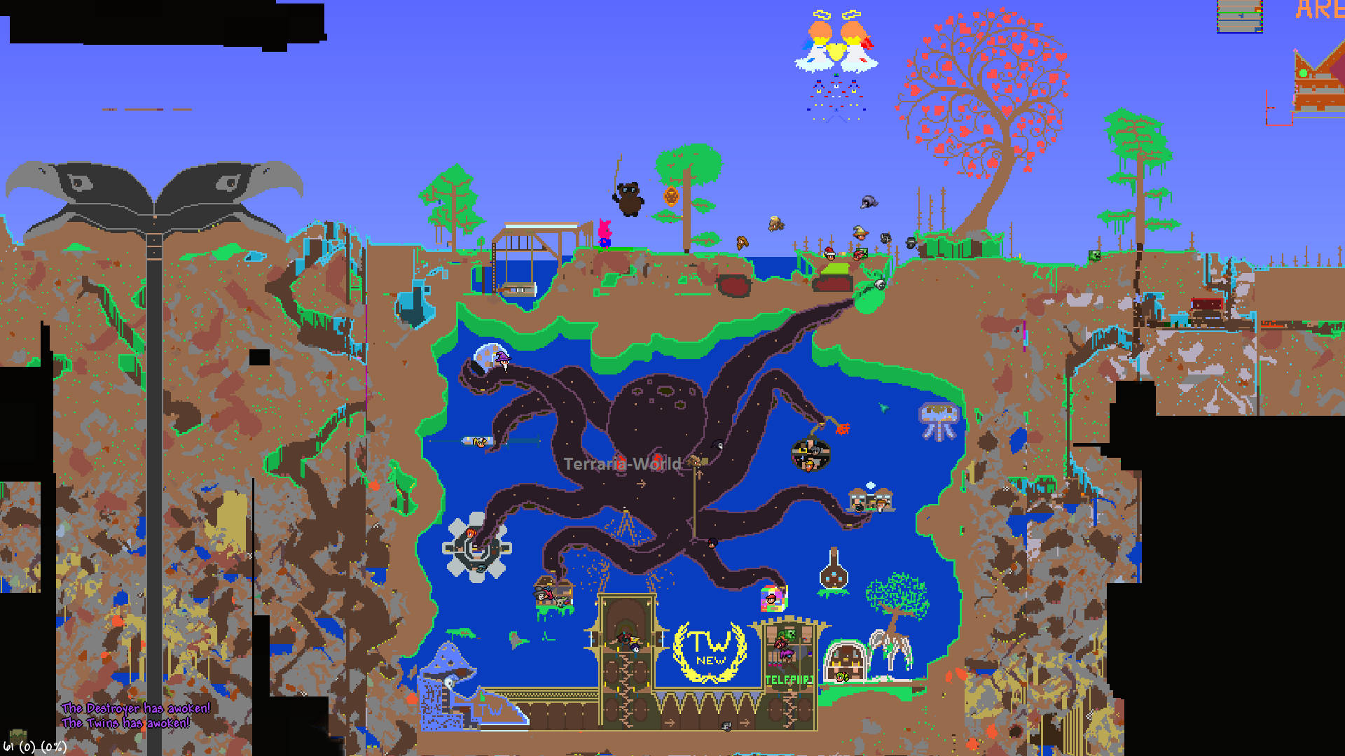 Terraria Underground Octopus