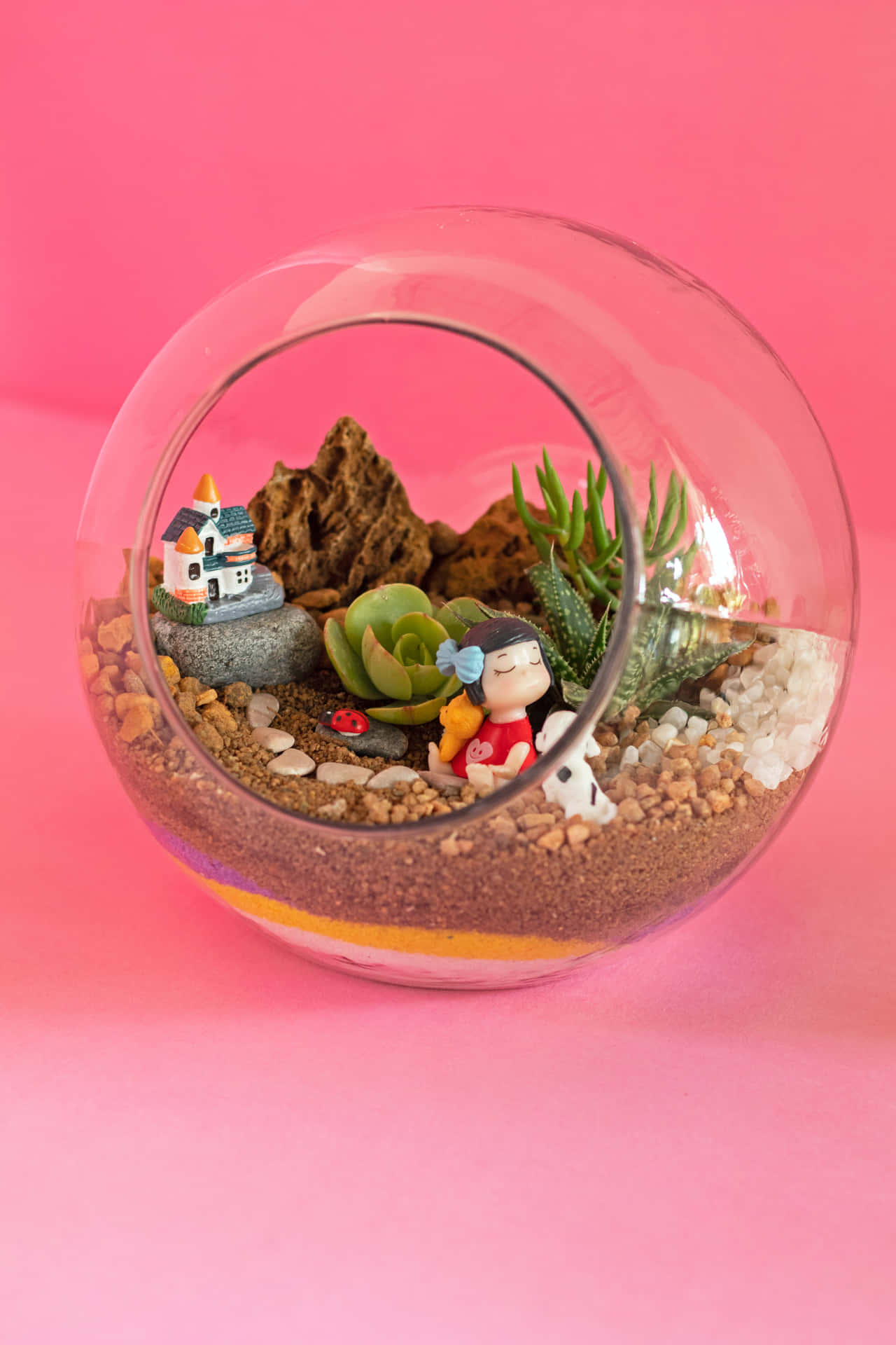 Indulge in nature's beauty with a terrarium