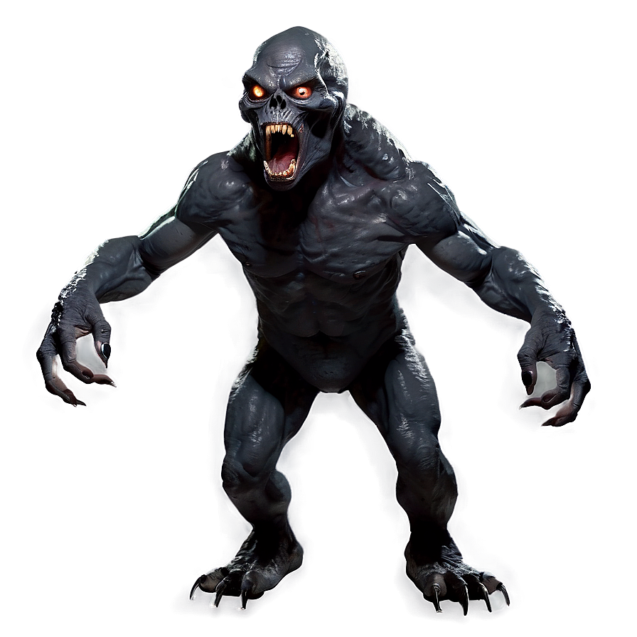 Terrifying Dark Monster Png 56 PNG