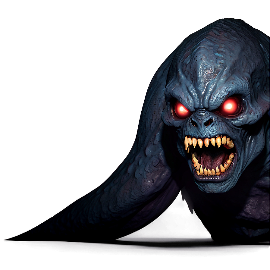 Terrifying Dark Monster Png Aoo68 PNG