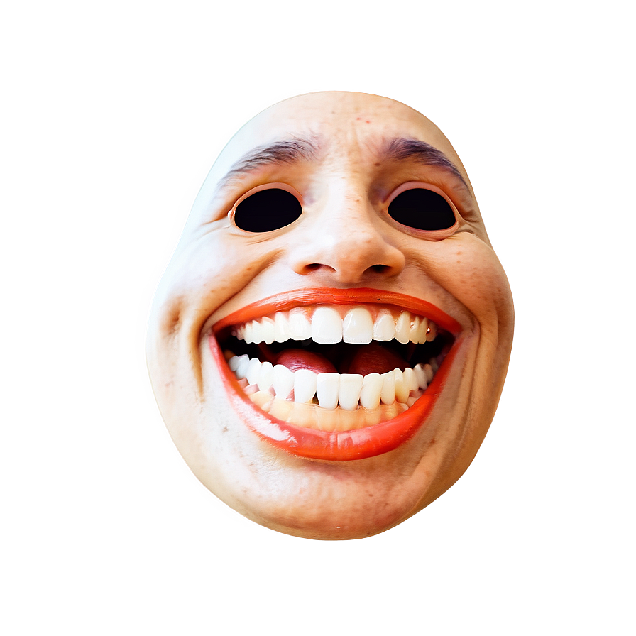 Terrifying Smile Mouth Png 06212024 PNG
