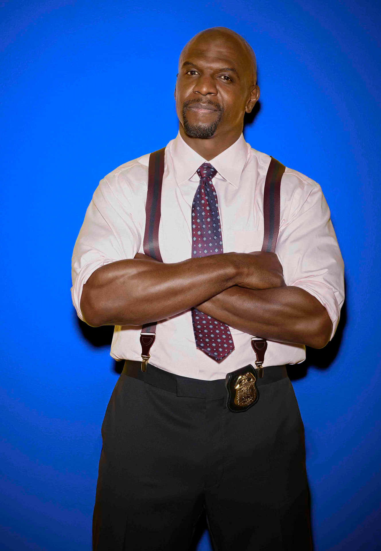 Aktor Terry Crews Menikmati Tawa Wallpaper