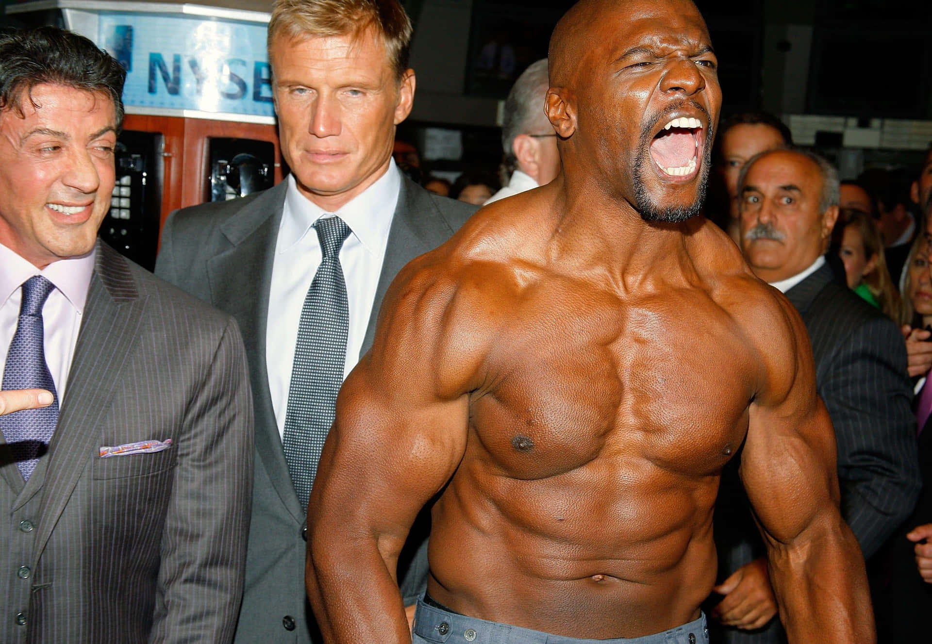 Actor and former NFL player, Terry Crews. Wallpaper