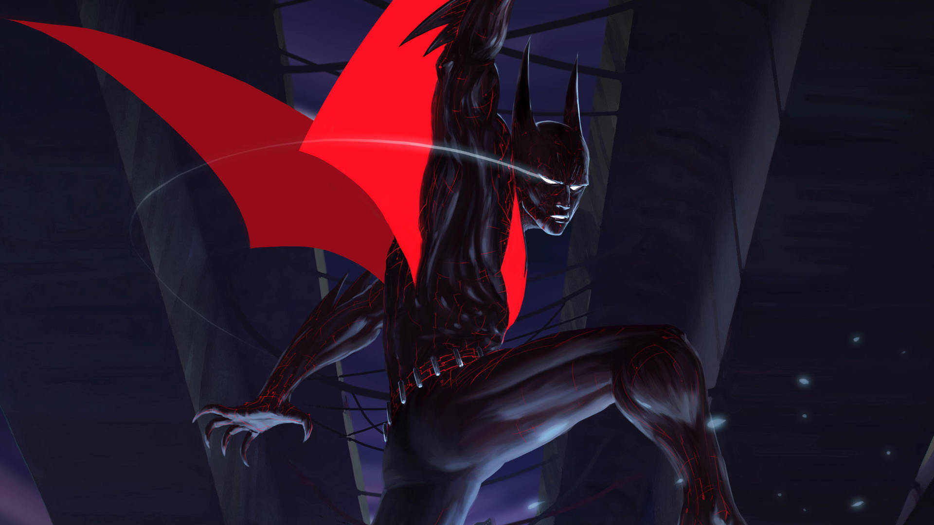 Terry Mcginnis Batsuit Batman Beyond Background