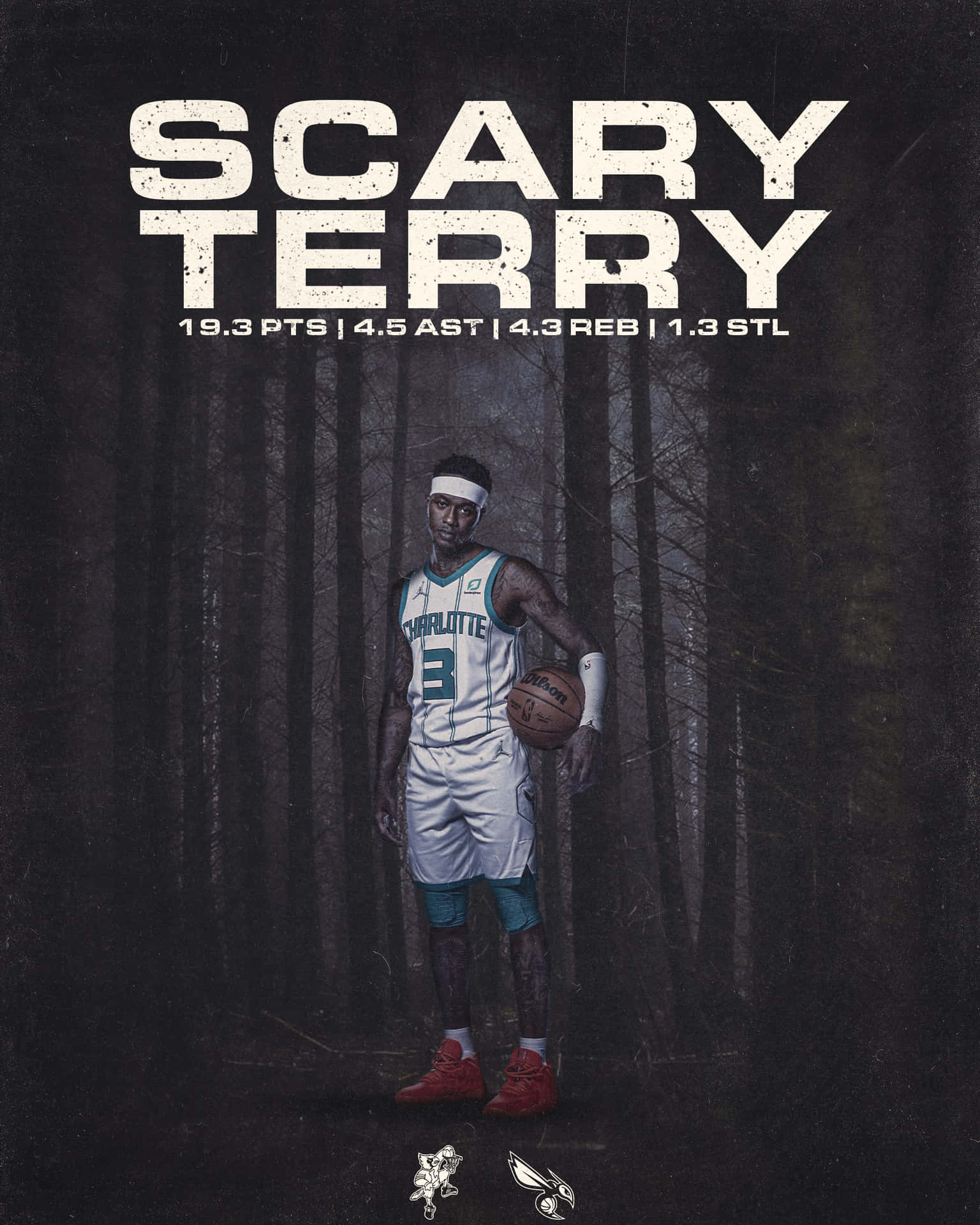 Terry Rozier Scary Terry Poster Wallpaper