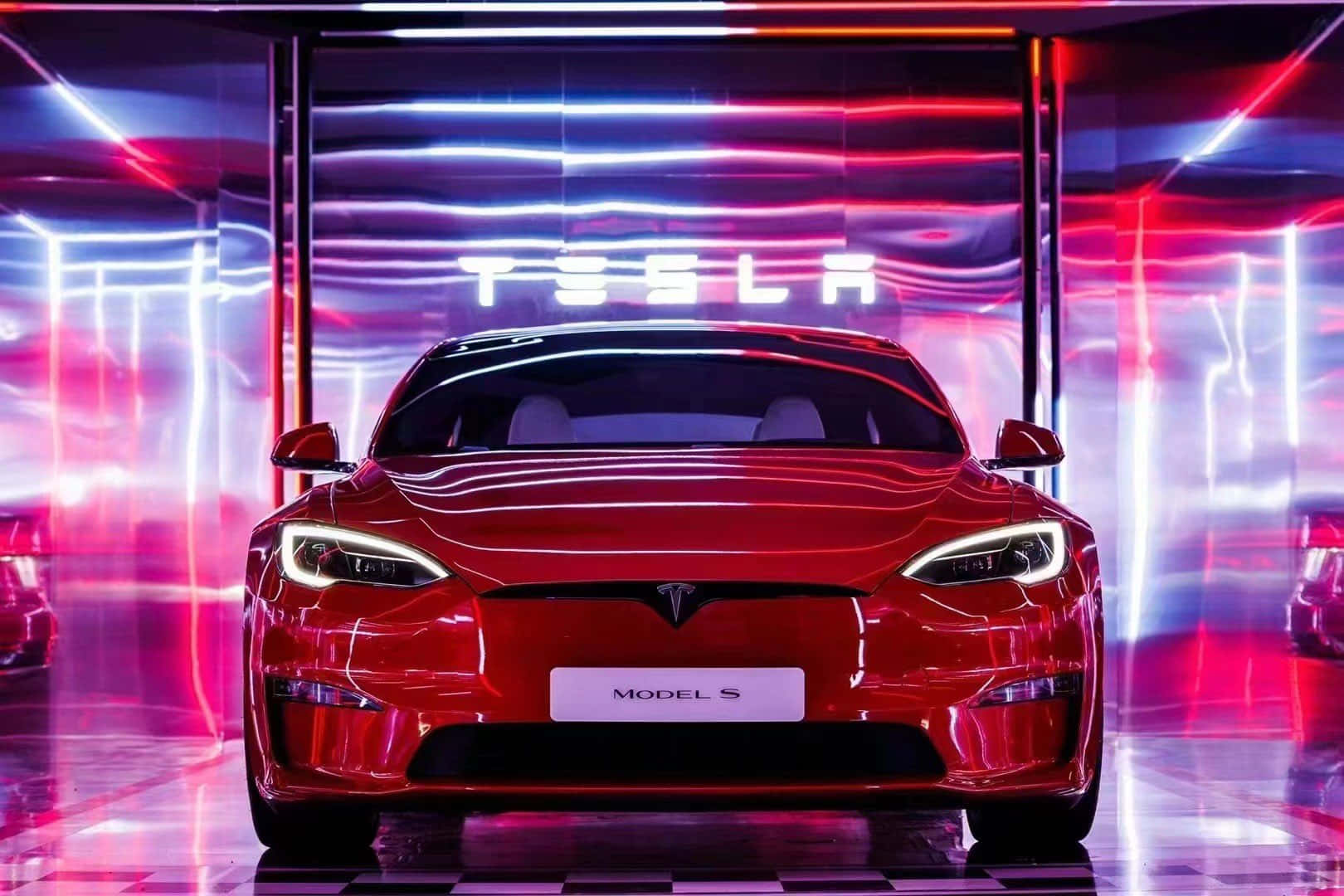Tesla'smodel 3: En Innovativ Revolutionerende Bil Til Den Moderne Æra.