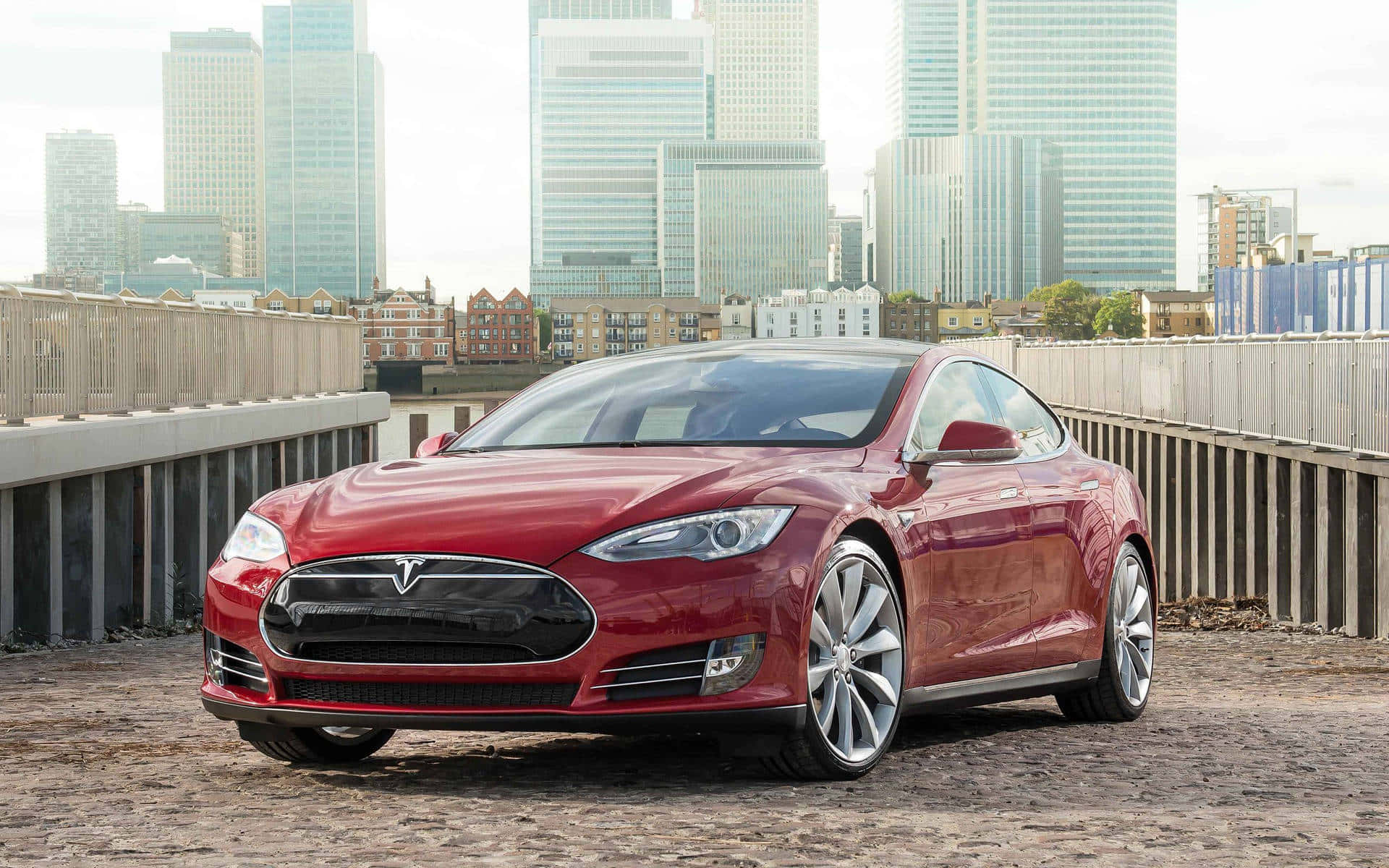 Elonmusk Afslører Den Banebrydende Tesla Model Y.