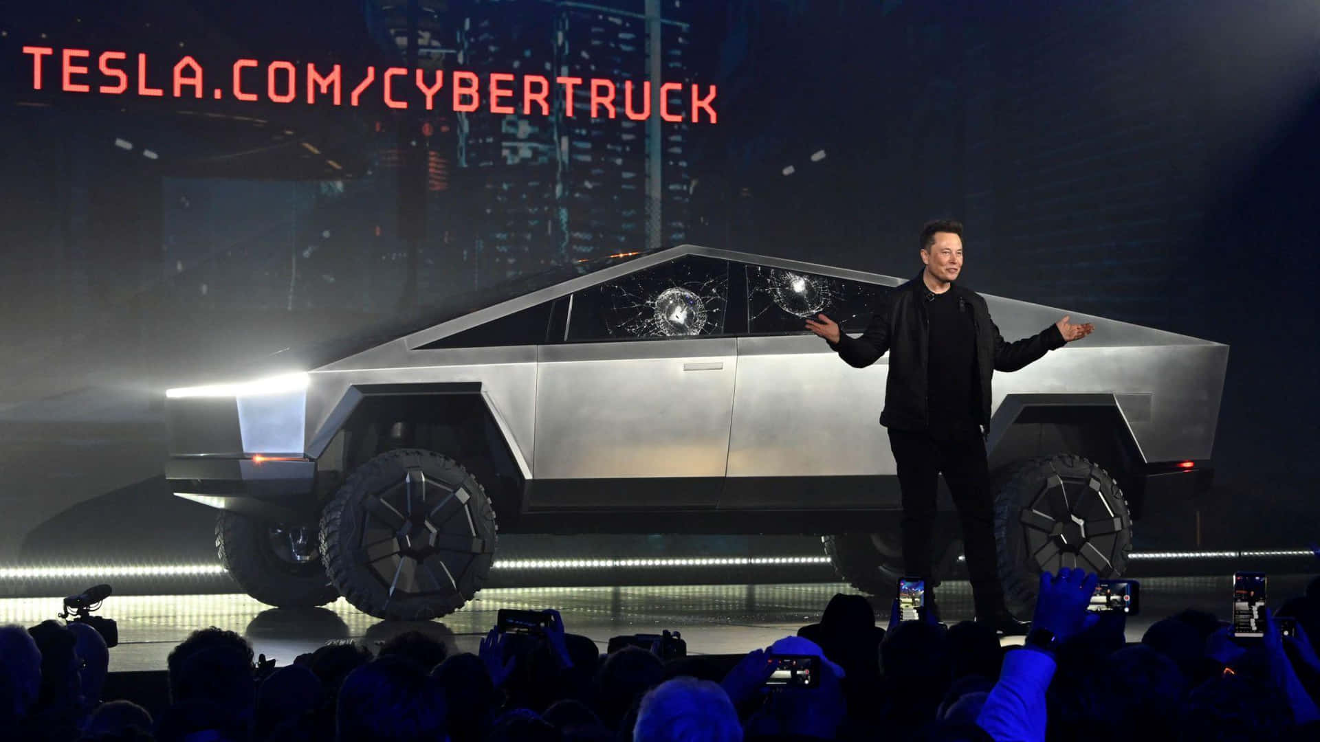 "The Next Generation of Transportation has Arrived: Tesla Cybertruck" Wallpaper