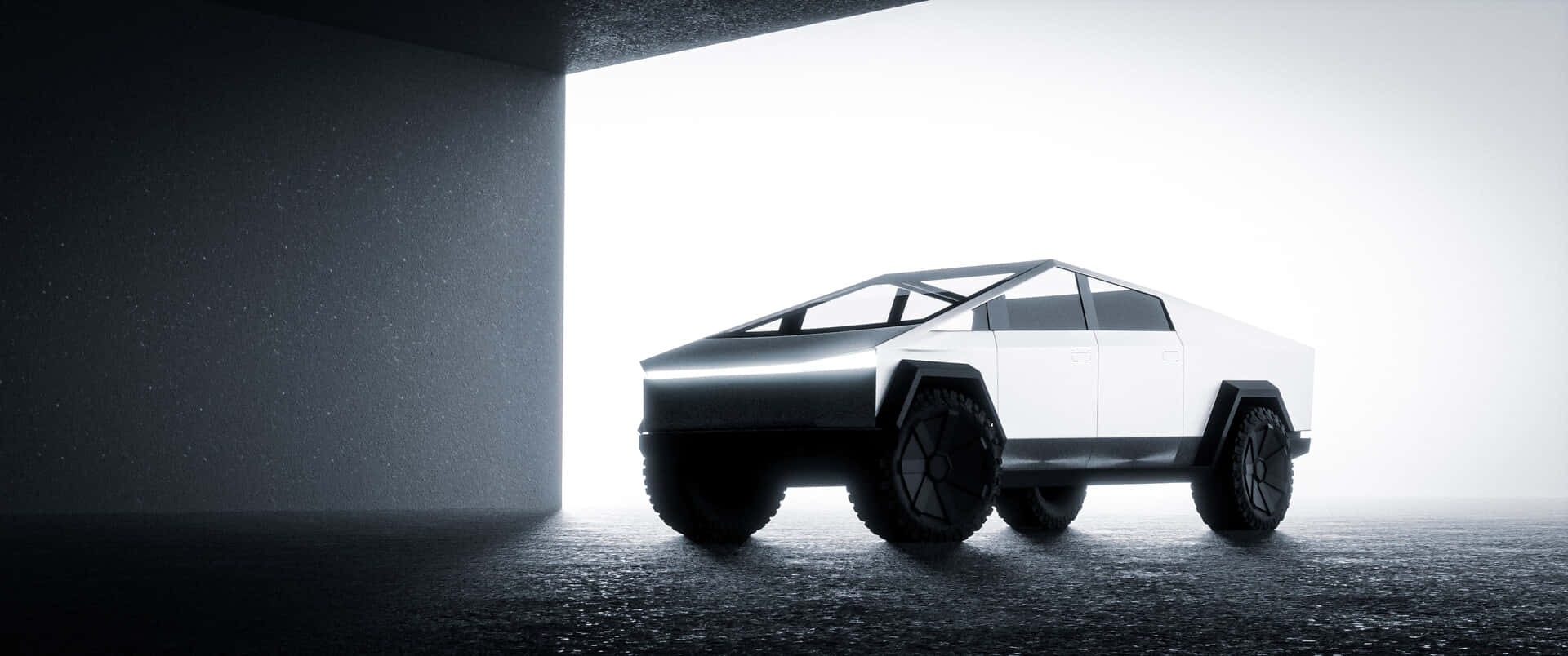 Tesla Cybertruck Wallpaper 4K Concept cars Dark background 882