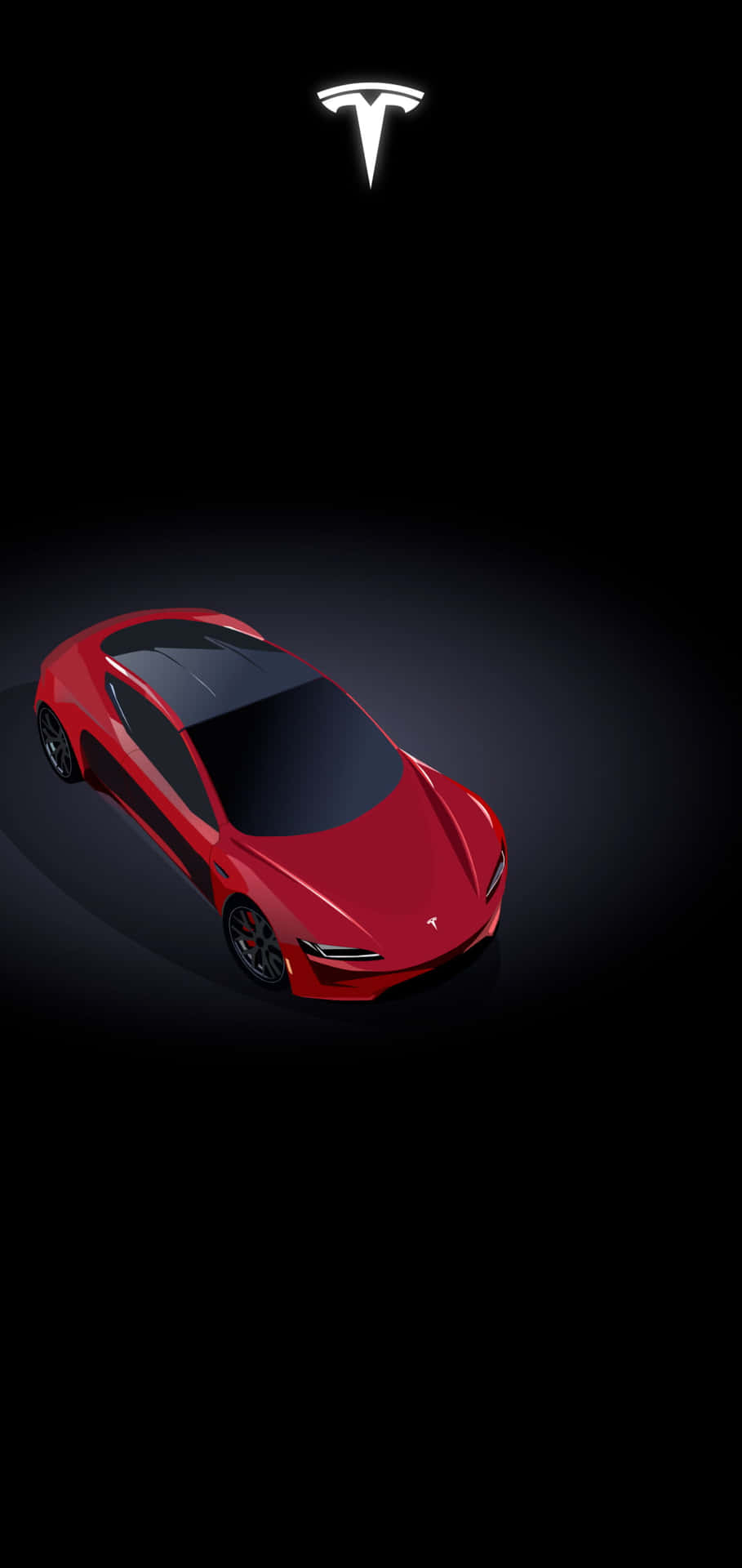Experience the power of mobile technology with Tesla's new iPhone Wallpaper