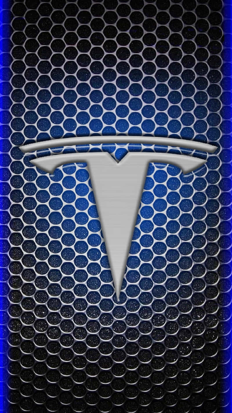 Tesla Logo 800 X 1422 Wallpaper