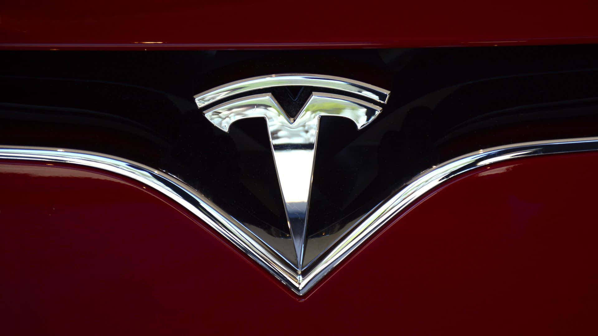 Logoda Tesla Em 4k - Ousado E Impressionante. Papel de Parede