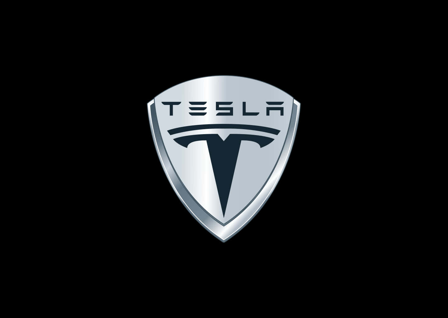 Tesla Logo in 4K Resolution Wallpaper