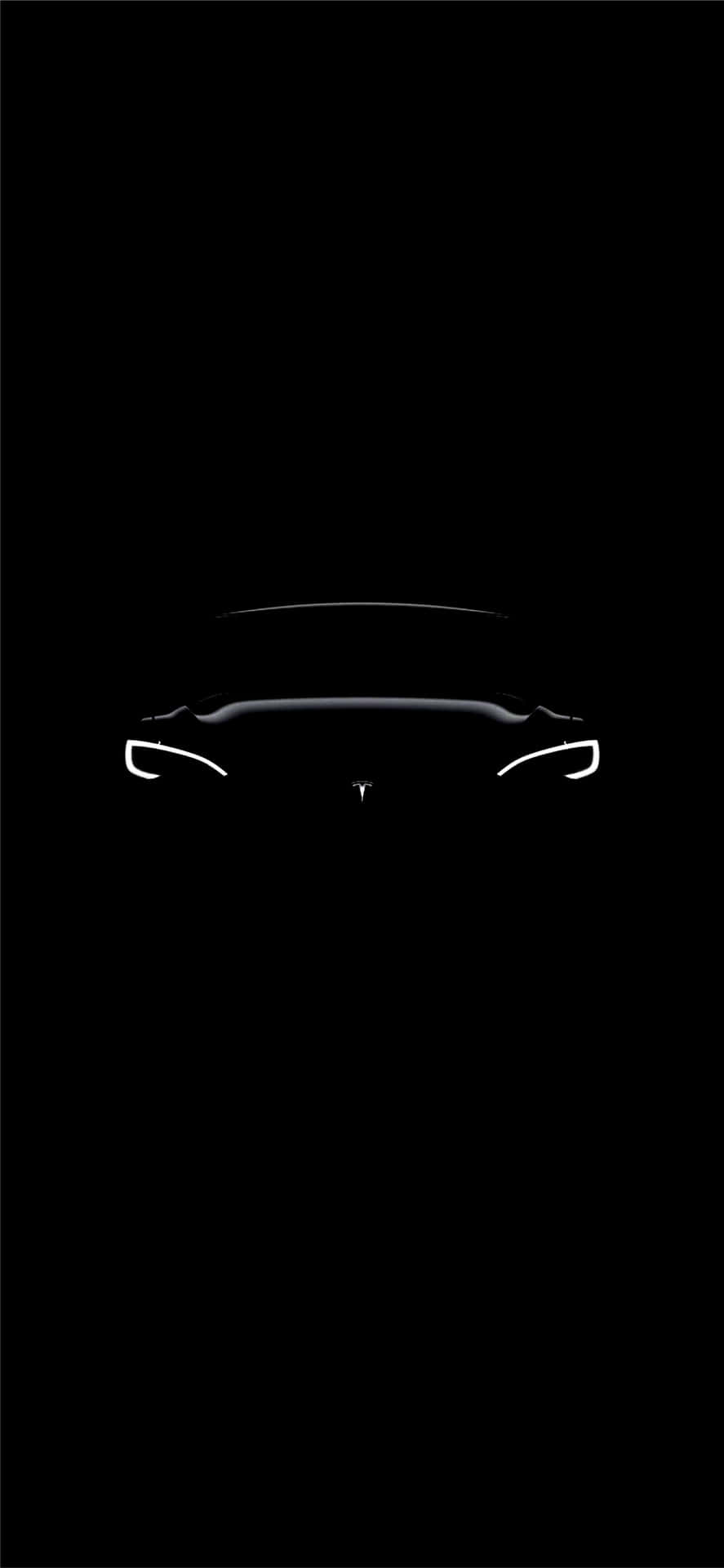 Tesla-logo i 4K-opløsning Wallpaper