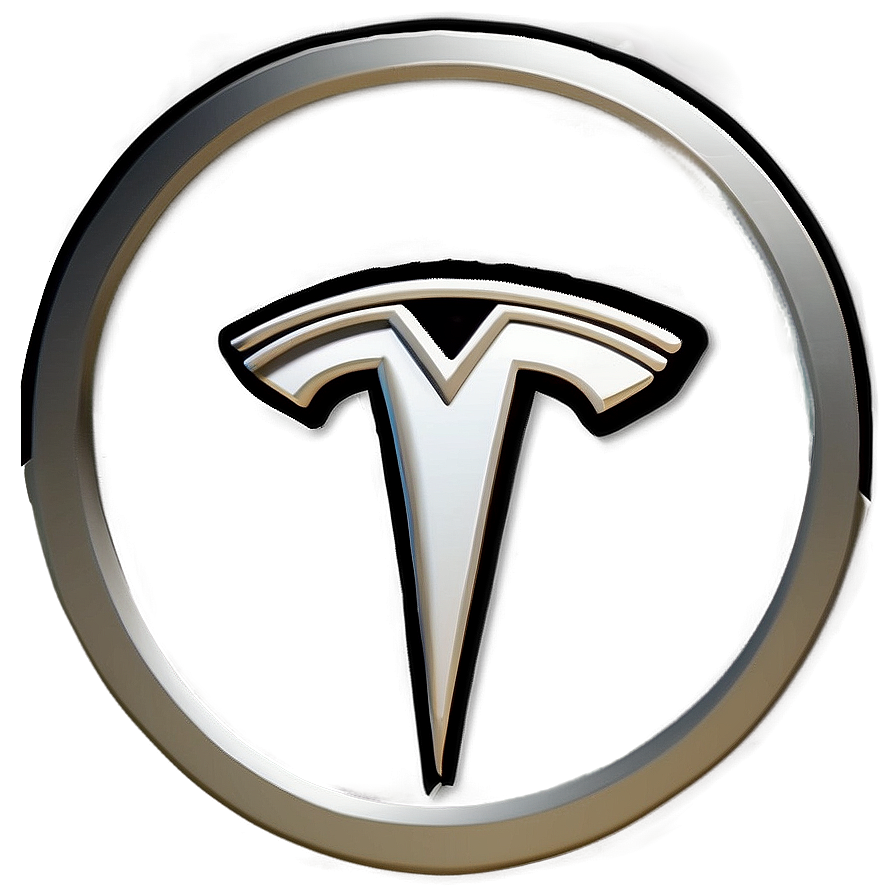 Download Tesla Logo Badge Png 05252024 | Wallpapers.com