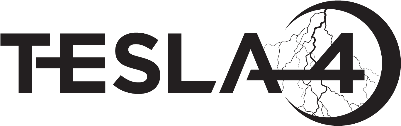 Tesla Logowith Lightning PNG