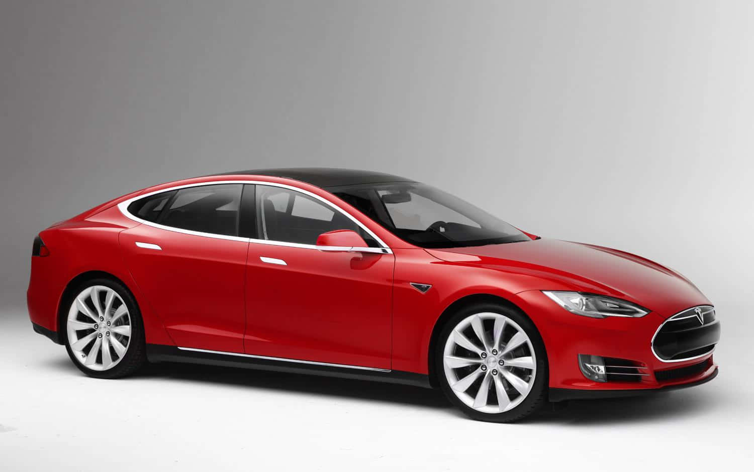 Unosguardo All'elegante E Moderna Tesla Model 3