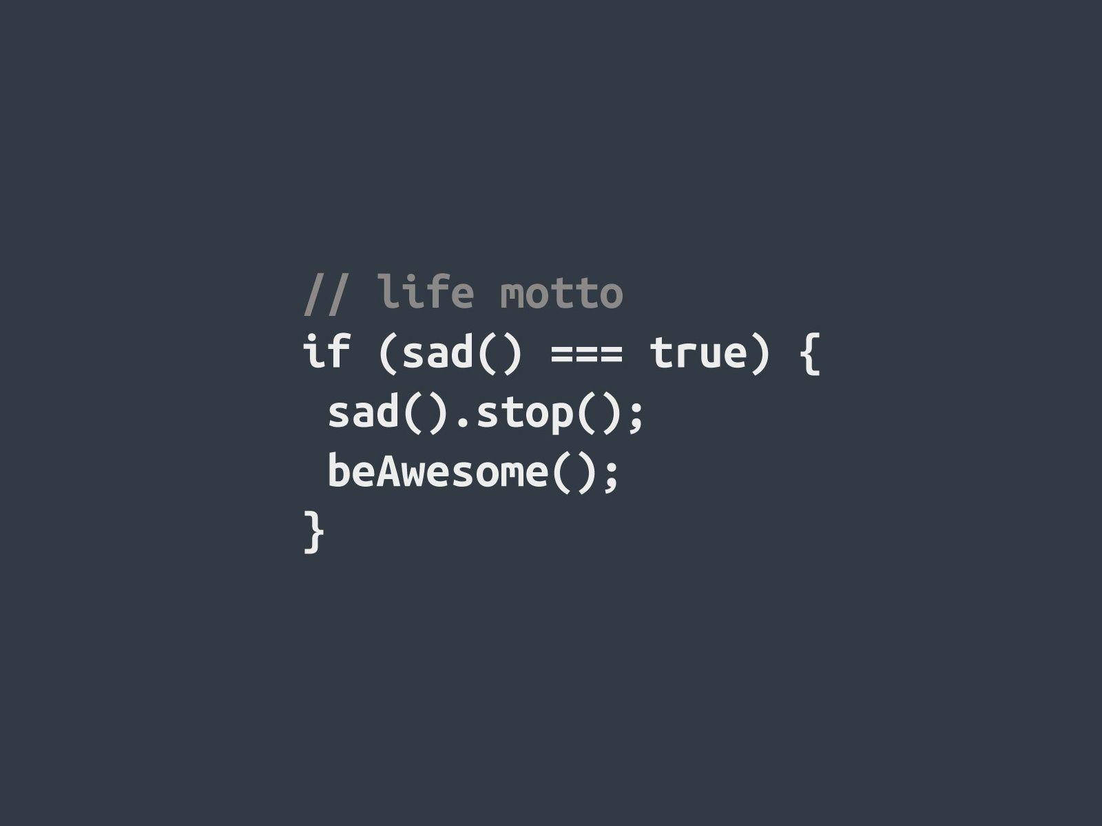 Test Computer Coding System Life Motto Wallpaper