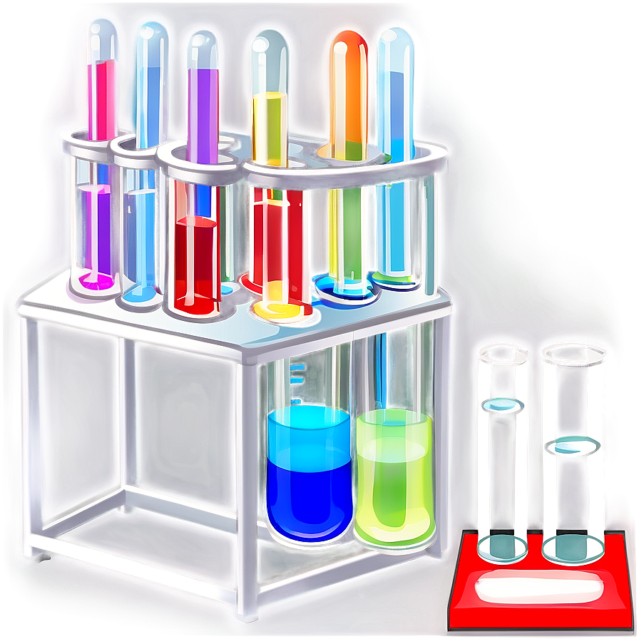 Test Tubes With Stand Png Cfk72 PNG