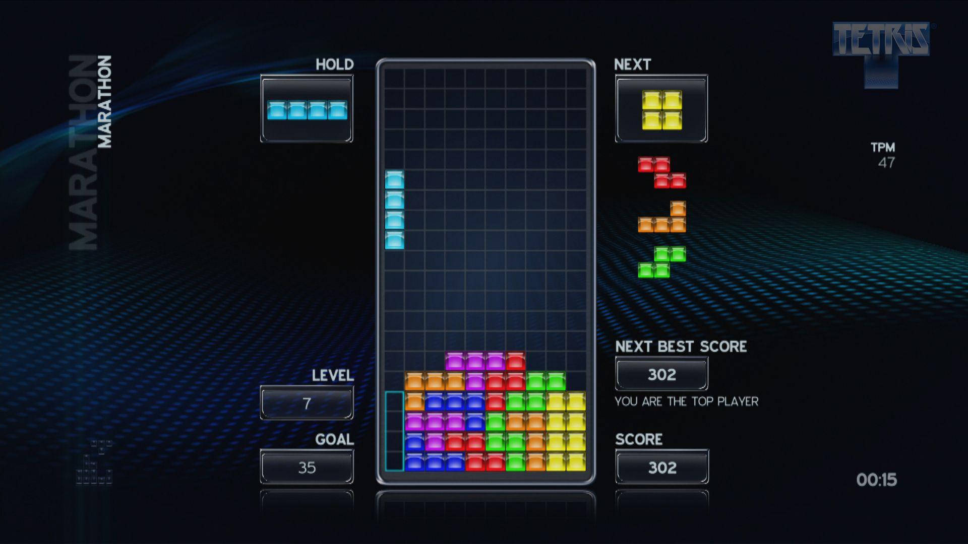 Download Tetris Game Marathon Wallpaper 