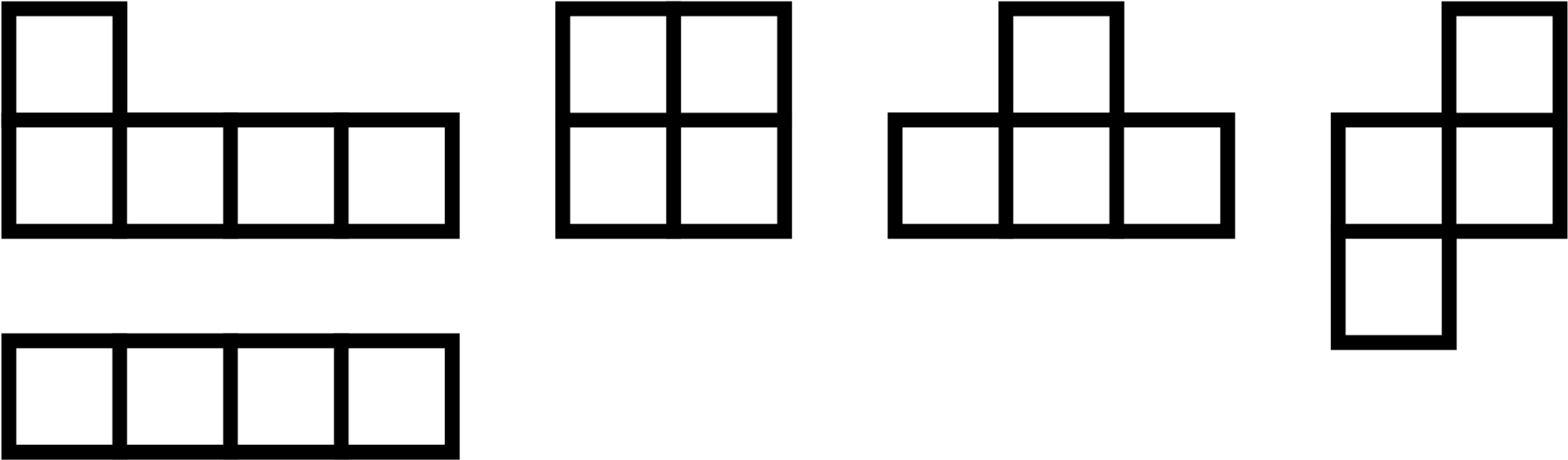 Tetris_ Blocks_ Variety PNG