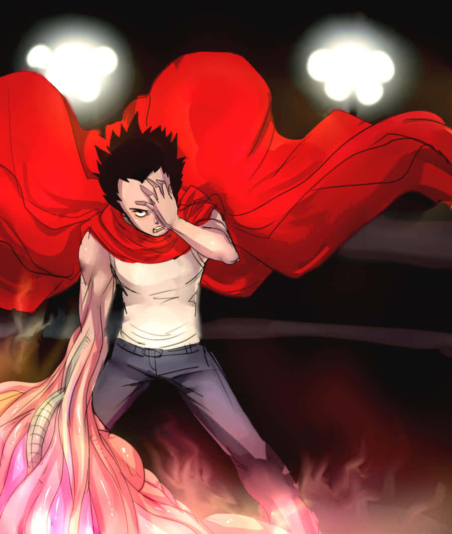 Tetsuo Shima Powering Up In An Iconic Scene From The Movie Wallpaper