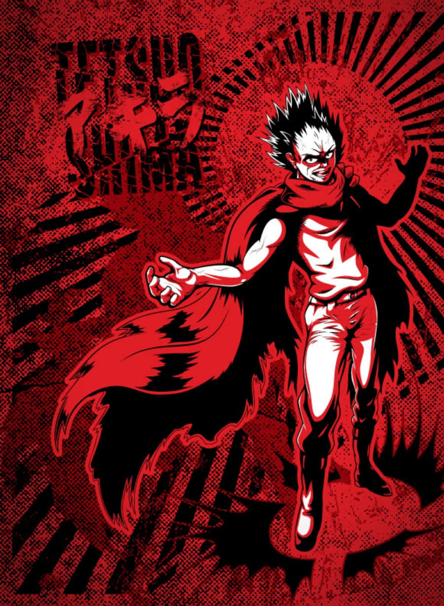 Tetsuo Shima Unleashing Power Wallpaper