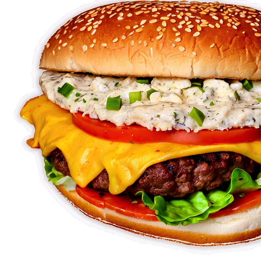 Tex-mex Style Hamburger Png 05242024 PNG