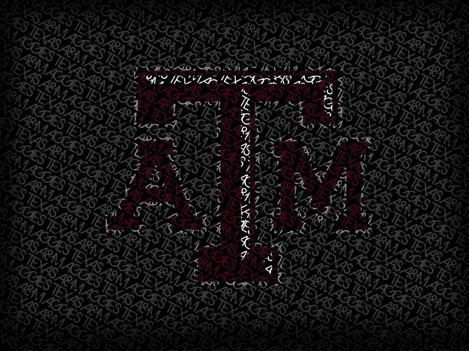 Texas Am University Logo Art Wallpaper