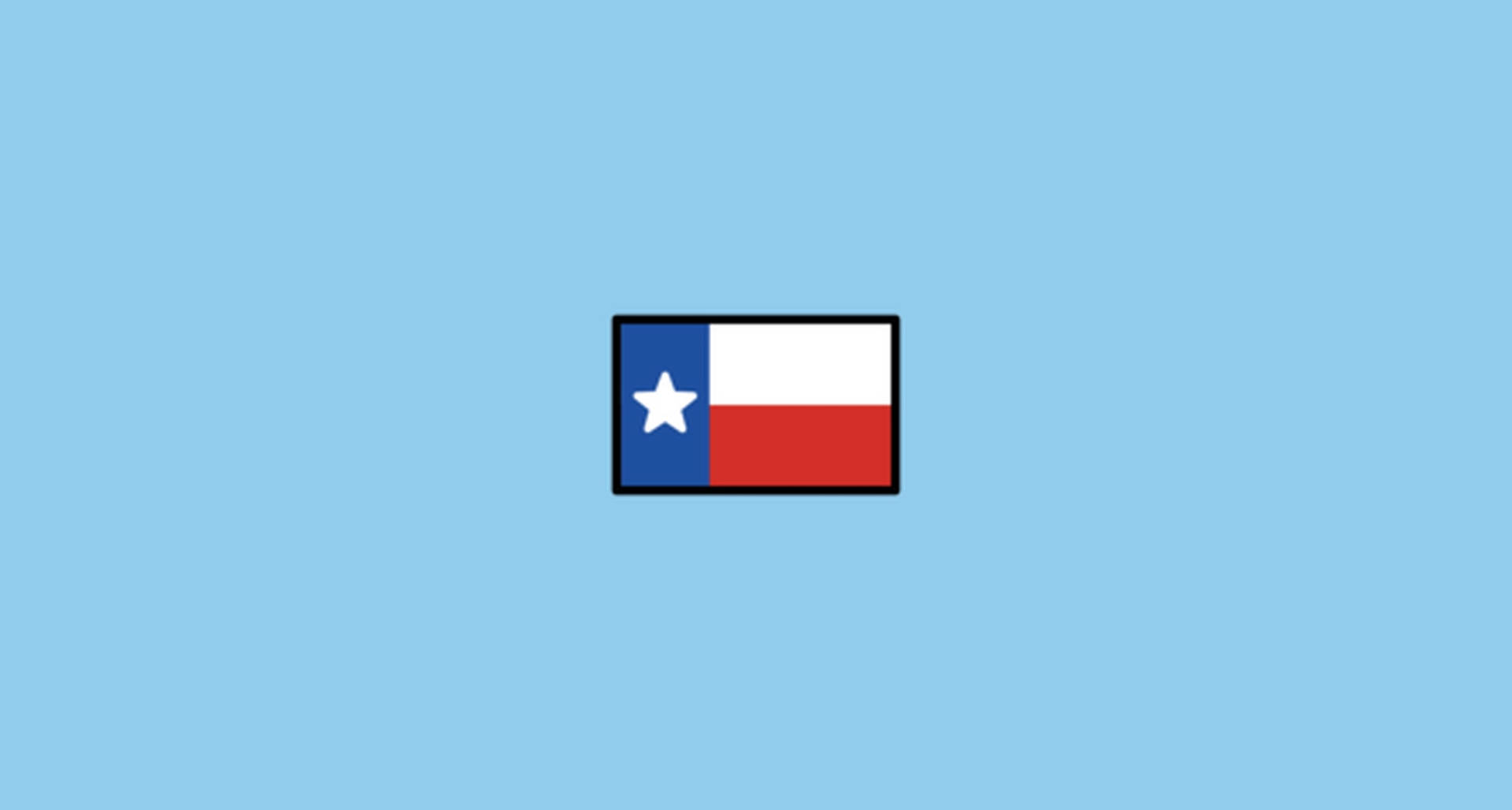 Texas Flag Emoji Wallpaper