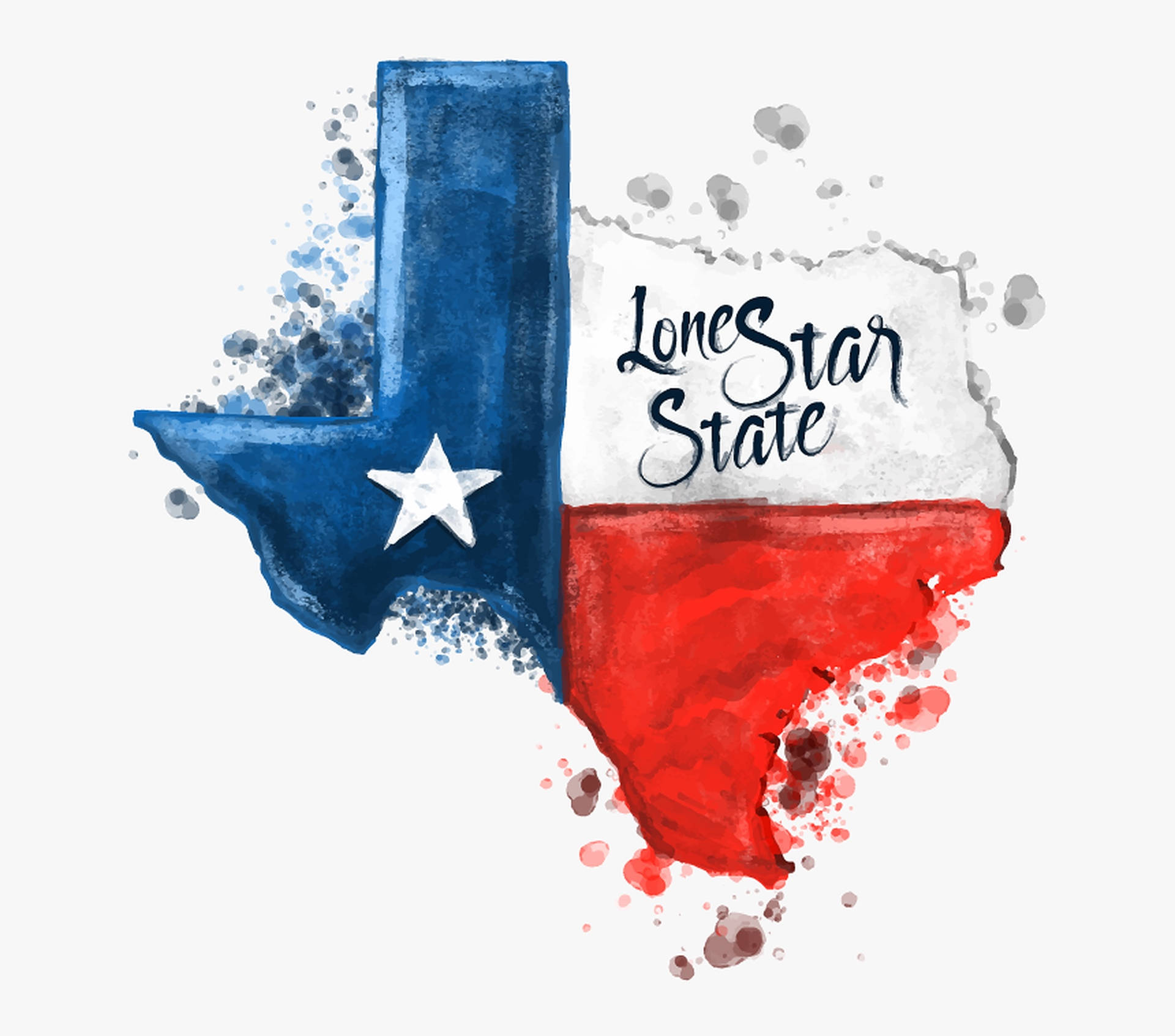 Texas Flag Lone Star State Wallpaper