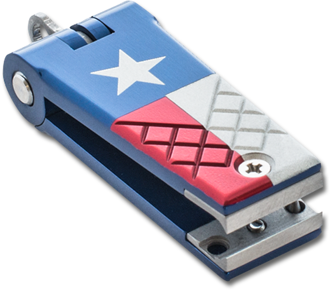 Texas Flag Themed Utility Knife PNG