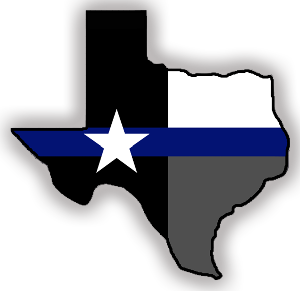 Texas Outlinewith Flag Design PNG