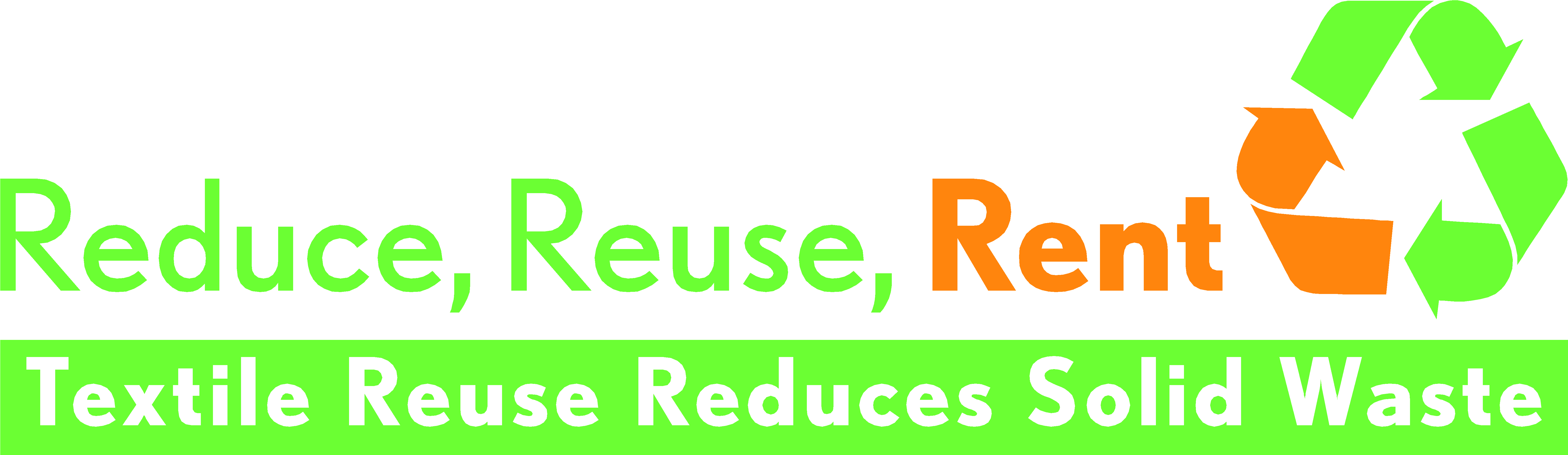 Textile Recycling Slogan PNG