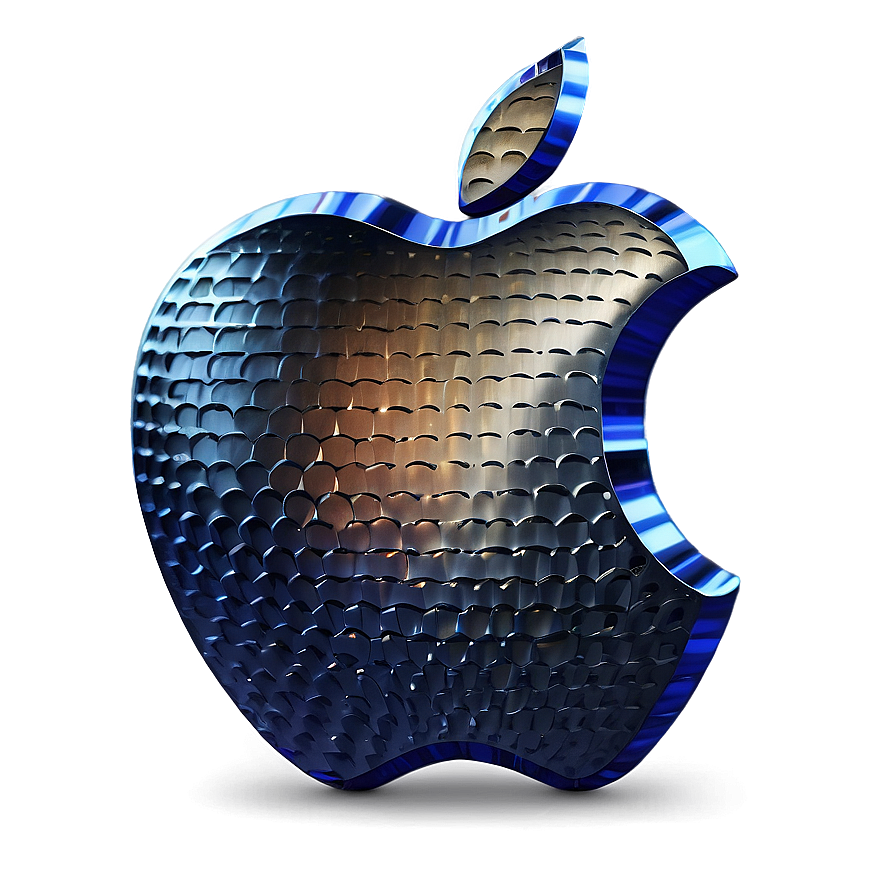 Textured Apple Logo Png 66 PNG