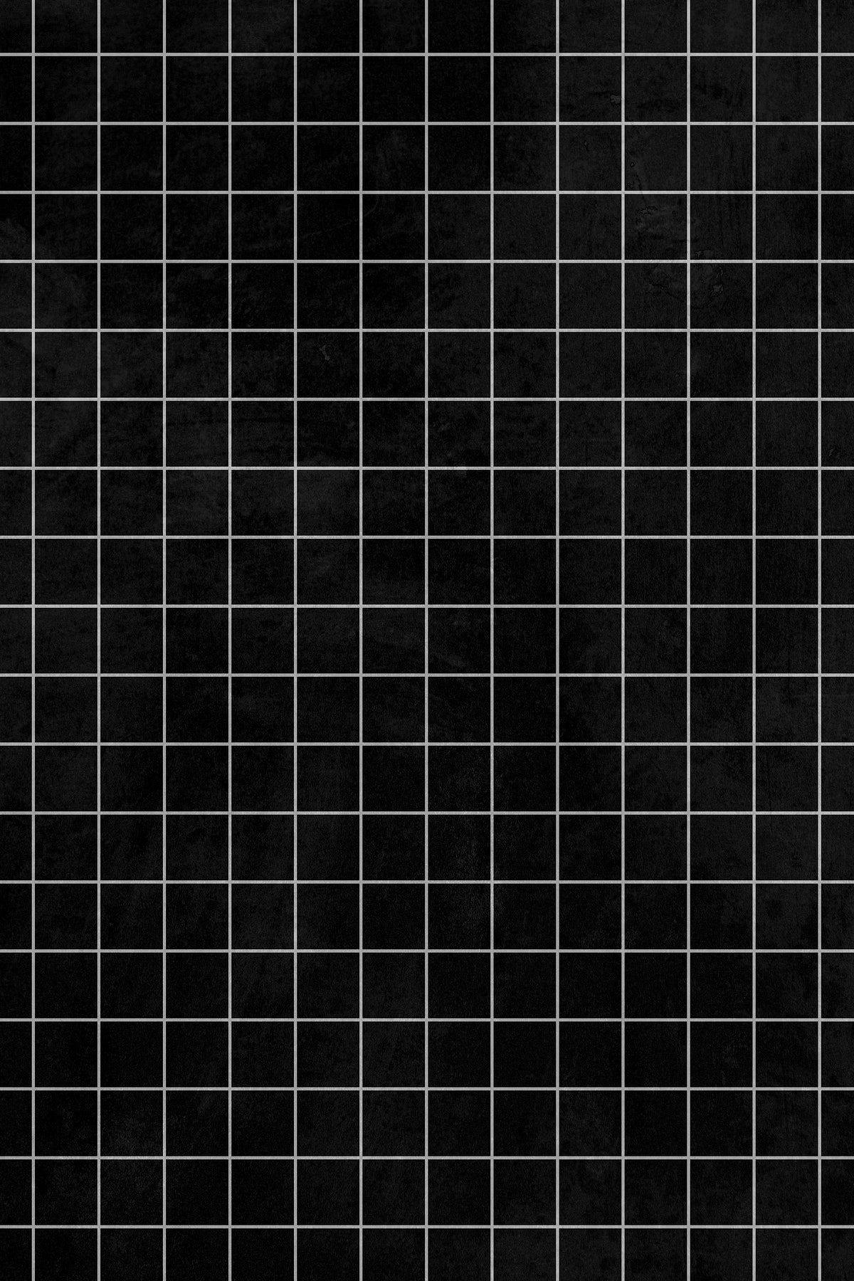 Textured Black And White Grid Aesthetic Wallpaper
