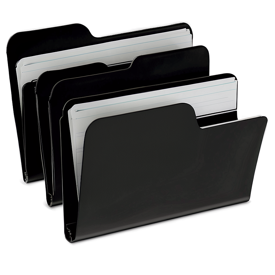 Textured Black Folder Background Png Qjc PNG