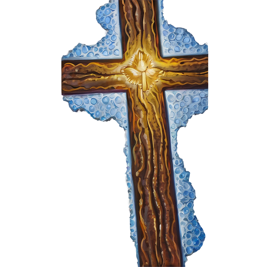 Textured Cross Detail Png Gle54 PNG