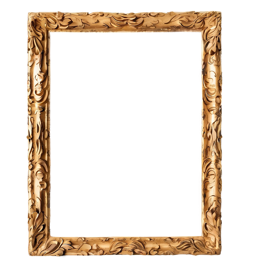Textured Frame Design Png 06262024 PNG